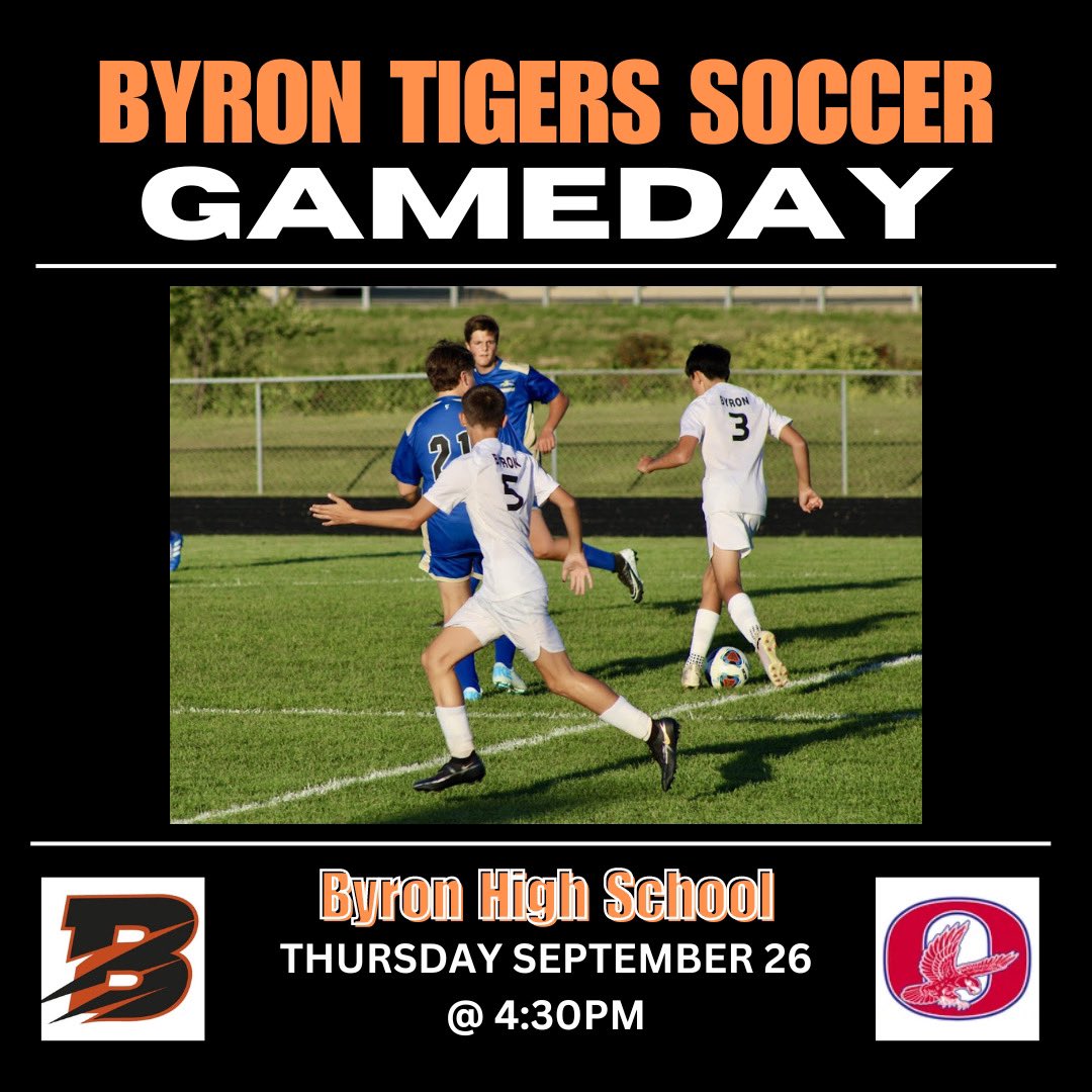JeffMilburn's tweet photo. Game Day!  #ByronTigers #TigerPride https://t.co/viZRzSSw9H
