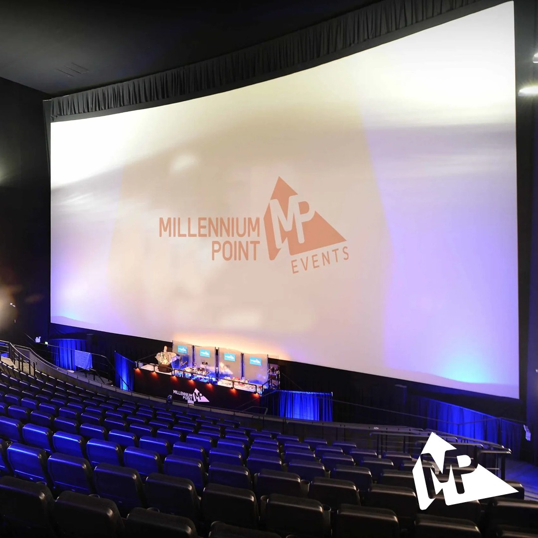 millenniumpoint's tweet image. 🎥 Make the most of Birmingham’s biggest screen for your event at Millennium Point! With top AV tech and seating for 354, it's perfect for conferences, speeches &amp;amp; award ceremonies. 🌟

🔗 bit.ly/3TFmGHI  

#PrivateHire #BirminghamEvents #ConferenceVenue