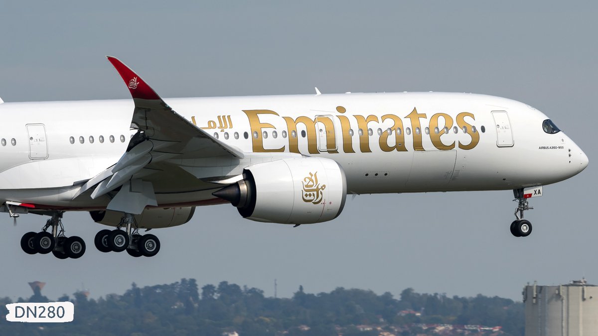 dn280's tweet photo. Emirates A350-941 msn 684 F-WZGA / A6-EXA

UAE/01 - Back from F1 with RAT deployed

25.09.2024 https://t.co/YZG4uxIvXi