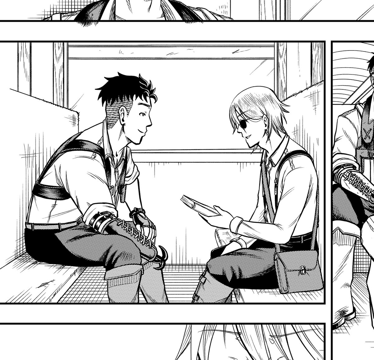 treppler_art's tweet photo. 🇫🇷FR: Holà tout le monde ! Je vous partage une nouvelle case de mon One Shot 😁 (c’est cadeau haha 😜)
➖
➖
🇬🇧ENG: Hello everyone! I’m sharing a new panel of my One Shot 😁 (it’s a gift haha ​​😜)
➖
➖
#mangapanel #mangacase #mangafr #oneshotmanga https://t.co/OjUlhTydVF