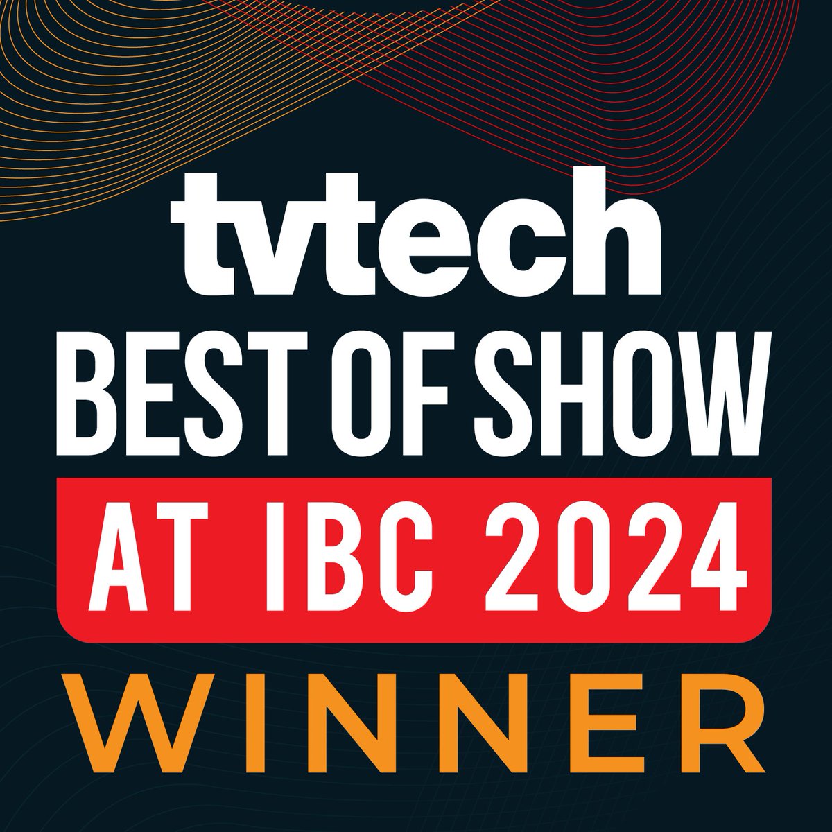 GlobalMnews's tweet image. In case you missed it - GlobalM's SDVN Advanced Orchestration technology won the #TVTech Best of Show award at #IBC2024! 🏆 Discover more about the benefits of our award-winning tech
🔗globalm.media #BestOfShow #BroadcastTech #MediaTech @IBCShow