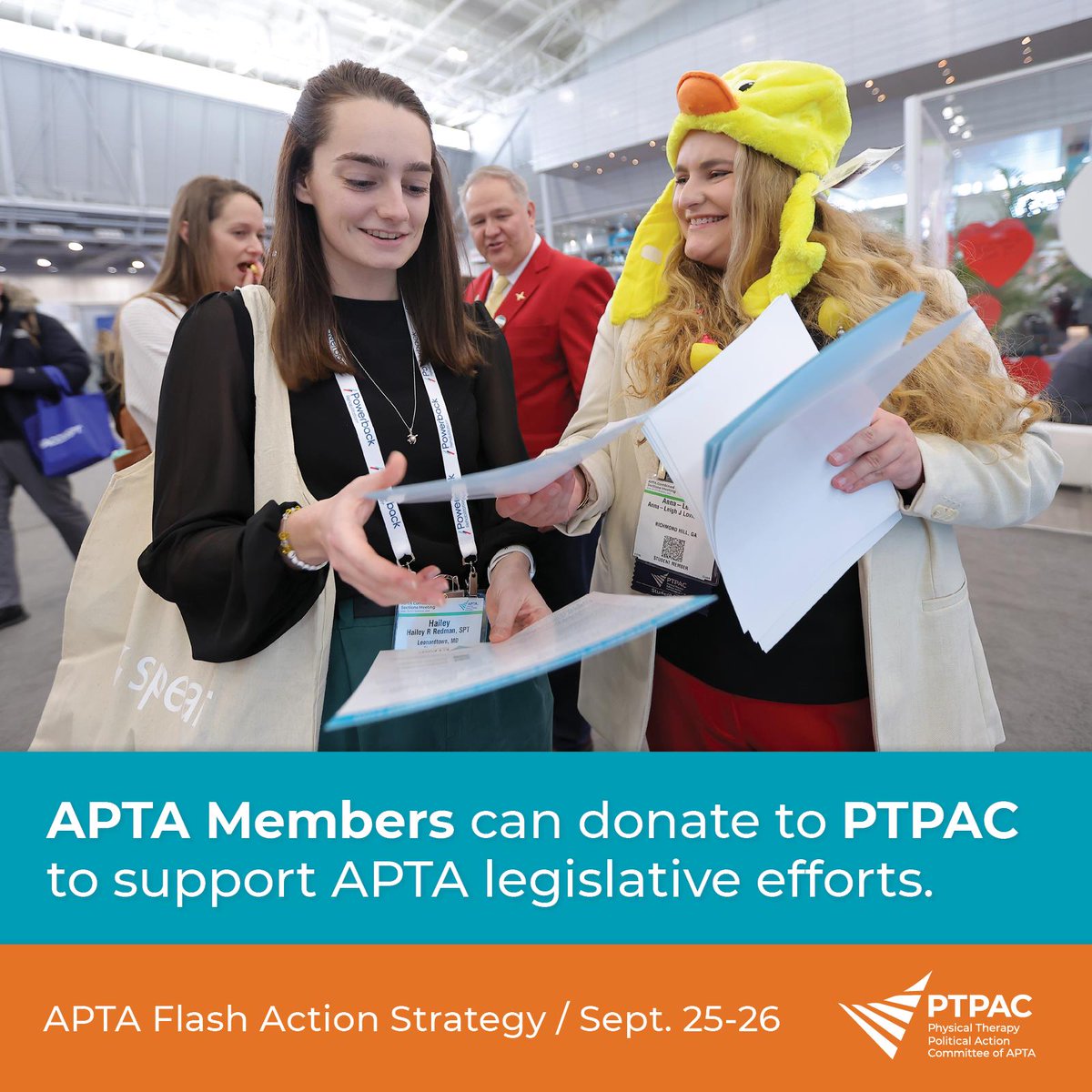 .<a href="/PTPAC/">PTPAC</a> makes an impact on Capitol Hill by building relationships with members of Congress and their staff. As an APTA member, you can donate to support #PTAdvocacy efforts. 

Learn more: apta.org/for-students/s…

#FAS2024