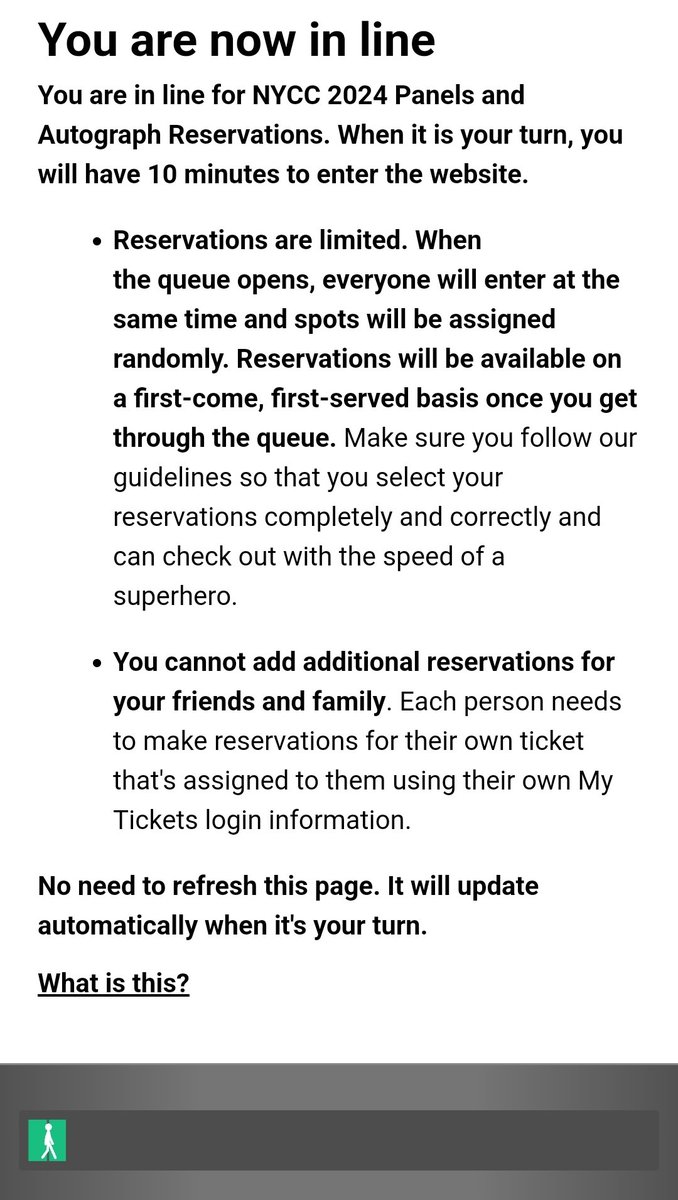Can't wait to wait for an hour and probably get nothing.  #NYCC24 #nycc <a href="/NY_Comic_Con/">New York Comic Con</a>
