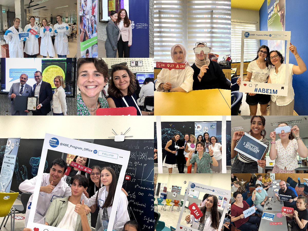 During #GlobalBiotechWeek, we celebrate a major program milestone: ABE recently reached 1 million students! ABE is transforming biotech education worldwide, inspiring future scientists with hands-on learning and real-world applications. amgenbiotechexperience.com/abe-1mth-stude…