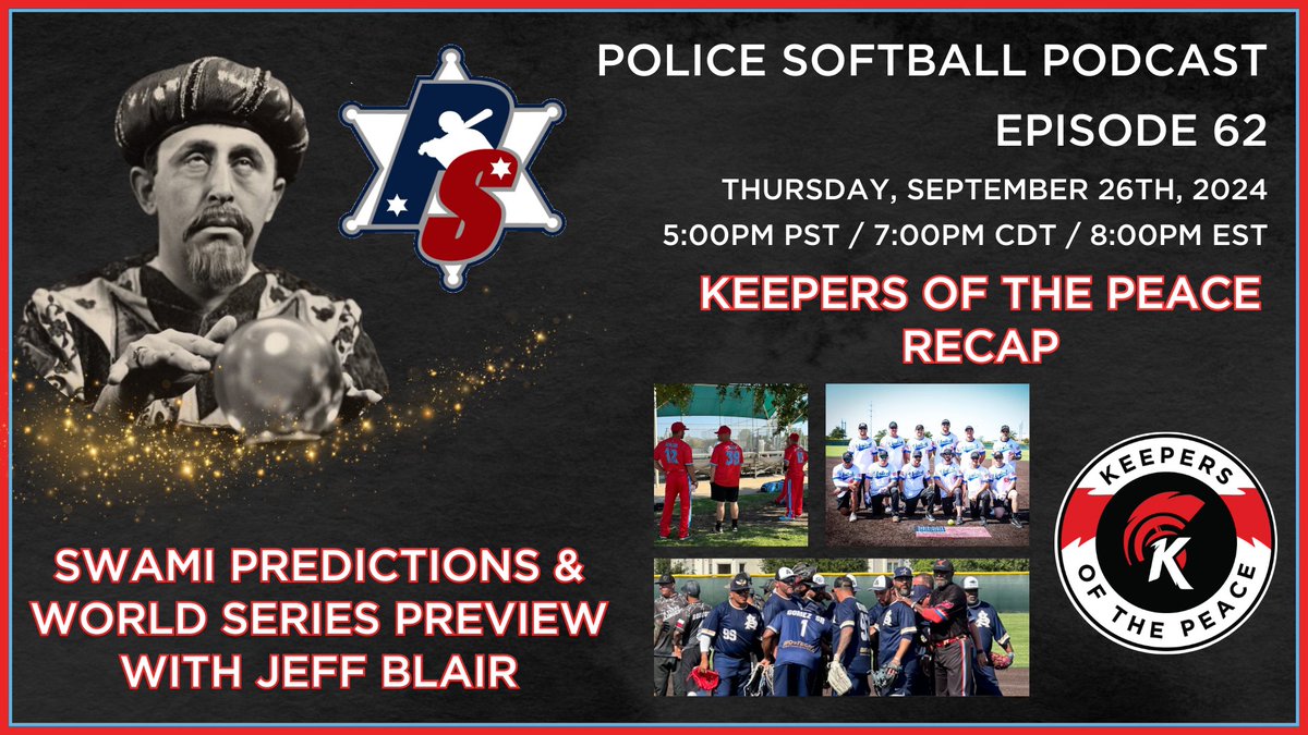 Police Softball Podcast tweet media