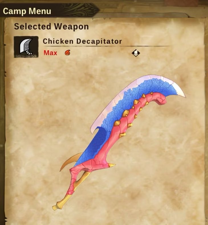 gandalfsoda's tweet photo. I’m glad Kut Ku Sensei is back because that means the weapon with the funniest name is too https://t.co/0ZvXeNZiyd