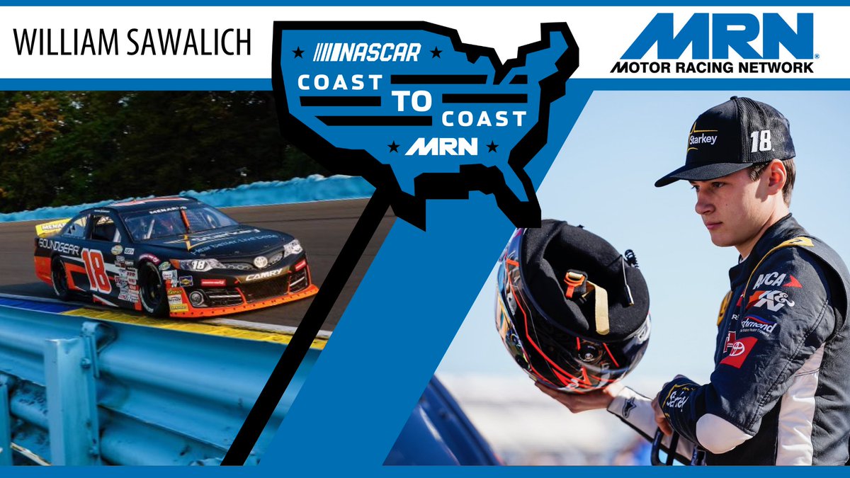 NASCAR Coast to Coast | 9.26.2024

<a href="/chriswilner26/">Chris Wilner</a> &amp; <a href="/KyleRRickey/">Kyle Rickey</a> are joined by <a href="/WilliamSawalich/">William Sawalich</a>! 

📺 Watch: youtu.be/q54KowqAj3c
📻 Listen: art19.com/shows/nascar-c…

#AskMRN | <a href="/NASCARRegional/">NASCAR Regional</a>