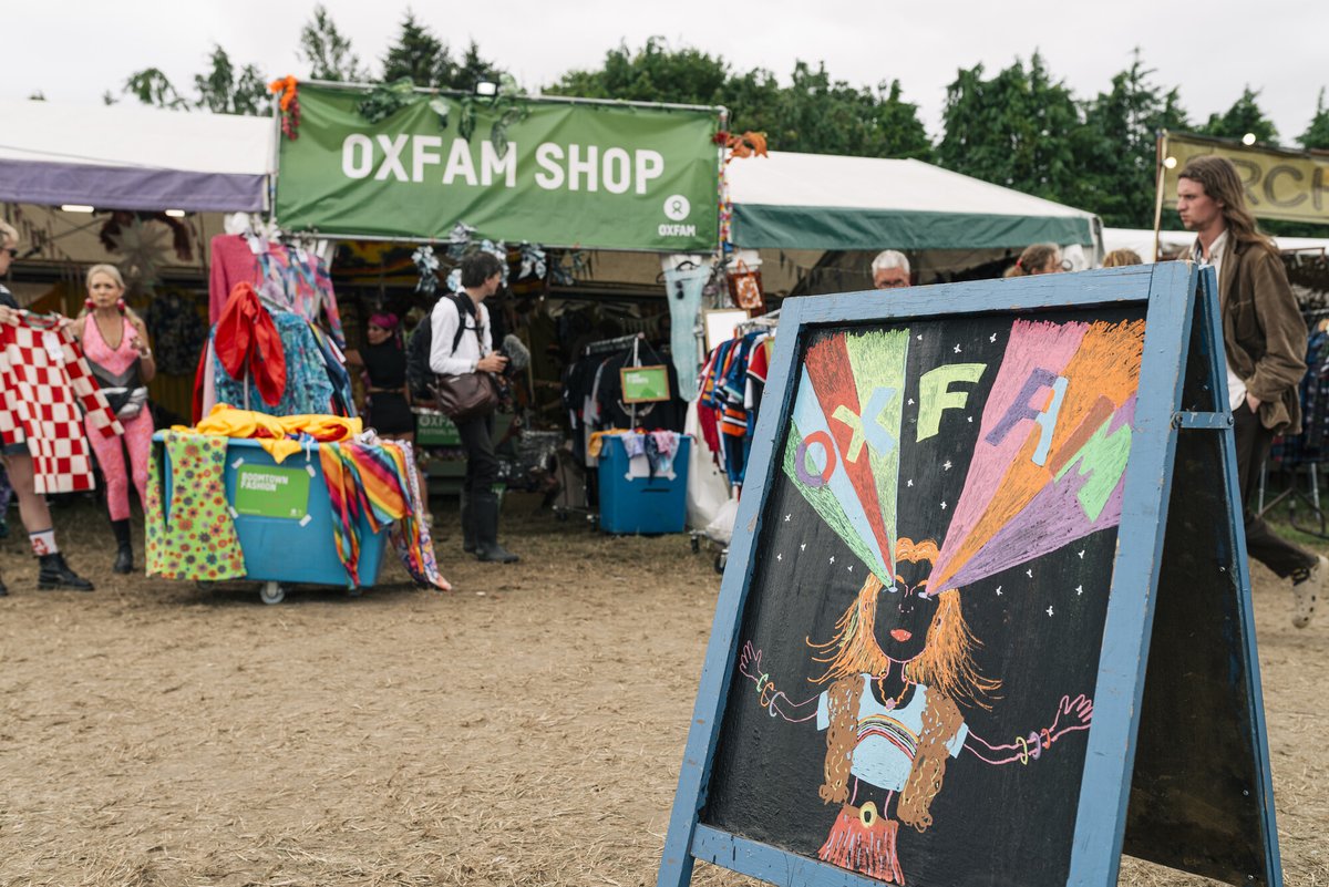 This summer our shopkeepers raised an incredible £335,000 across 7 festivals, saving 9 tonnes of clothing from landfill in the process! 👕👗🕺

A huge pat on the back to all of you - and a big thank you to everyone that visited an Oxfam festival shop in 2024. 💚

#FoundinOxfam