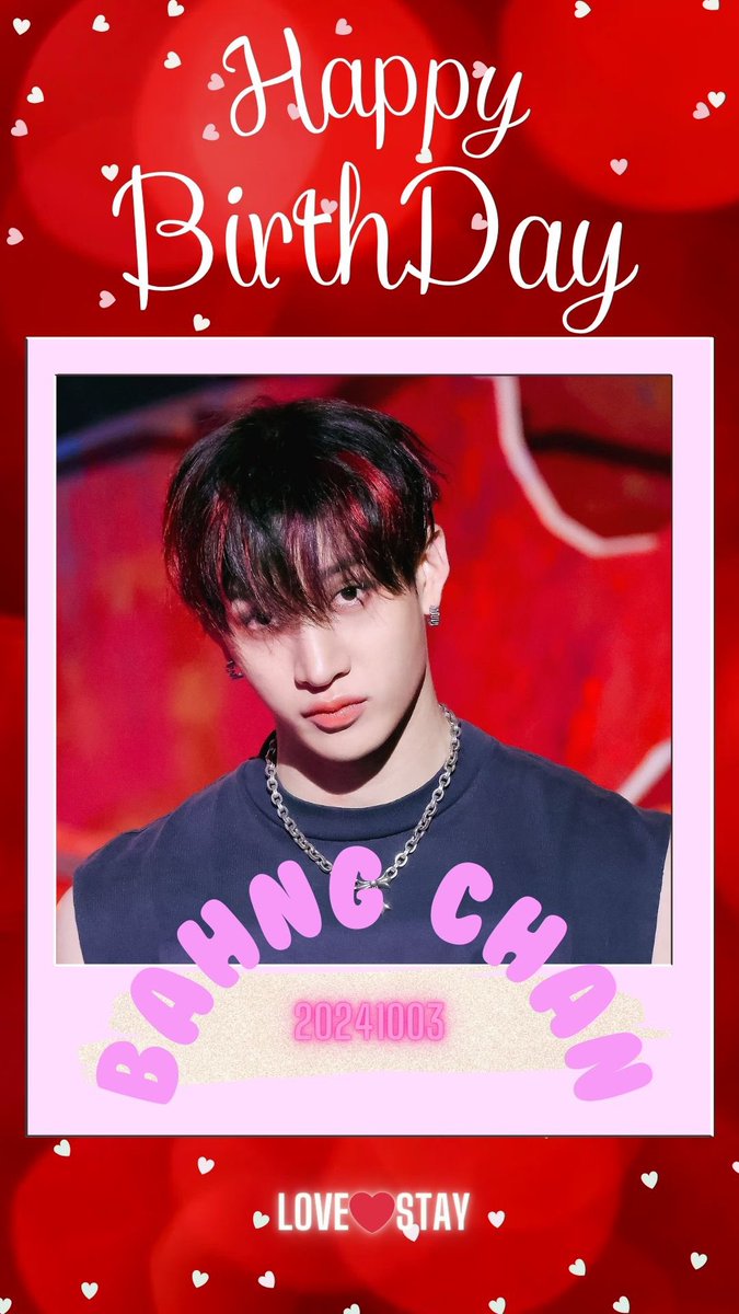sukidesu_stk's tweet photo. BAHNG CHAN WEEK START
カウントダウン⑥
#Straykids
#스트레이 키즈
#HappyBahngChanDay
#BAHNGCHAN
#バンチャン
#방찬
#20241003
#ウリリーダー https://t.co/41steSN8V2