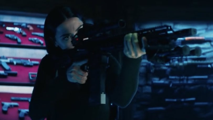 First look at Ana de Armas in the upcoming #JohnWick spin-off #Ballerina. 

In theaters on June 6th, 2025.