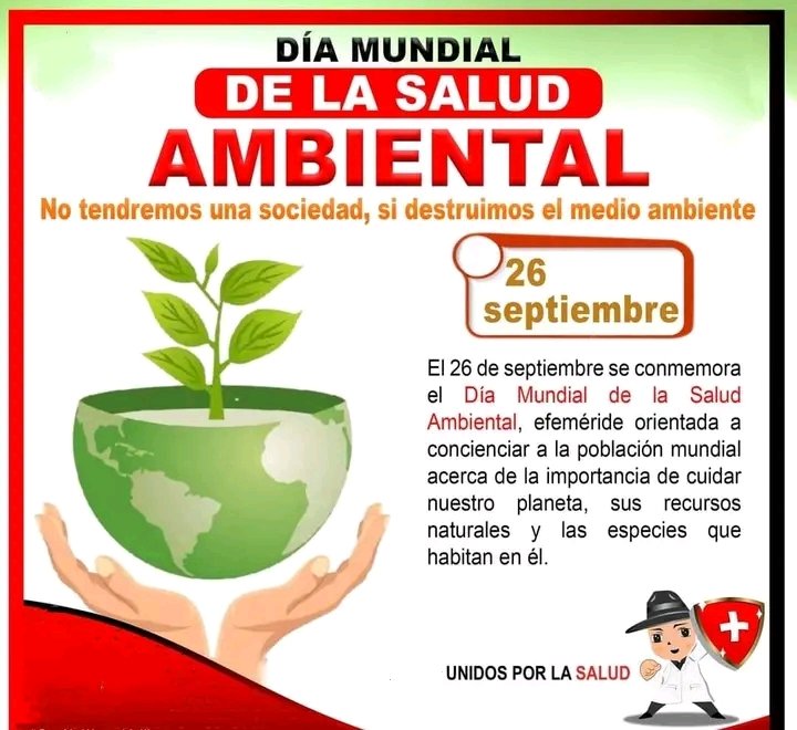 Este 26 de septiembre celebra #PinardelRio el Día Mundial de la #Salud Ambiental en la fase de Recuperación tras el paso del #HuracanHelene. #PrevenirEsLaClave #PinarXNuevasVictorias