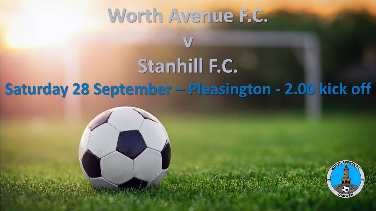Next game - this Saturday v Stanhill at Pleasington. Get down and cheer on the lads if you’re able.