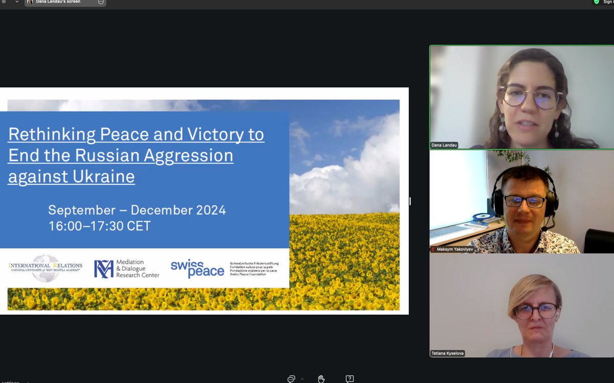 💙💛 Dr Leandra Bias (left for bluesky) (@openly_biased) on Twitter photo When Russia's full-scale invasion happened, the field of peace & conflict forze. Because long-held beliefs were put into question which many were and are not willing to shake
<a href="/DanaMLandau/">Dr Dana M. Landau</a> & Tatiana Kyselova break this silence with their Si in International Negotiation When Russia's full-scale invasion happened, the field of peace & conflict forze. Because long-held beliefs were put into question which many were and are not willing to shake
<a href="/DanaMLandau/">Dr Dana M. Landau</a> & Tatiana Kyselova break this silence with their Si in International Negotiation