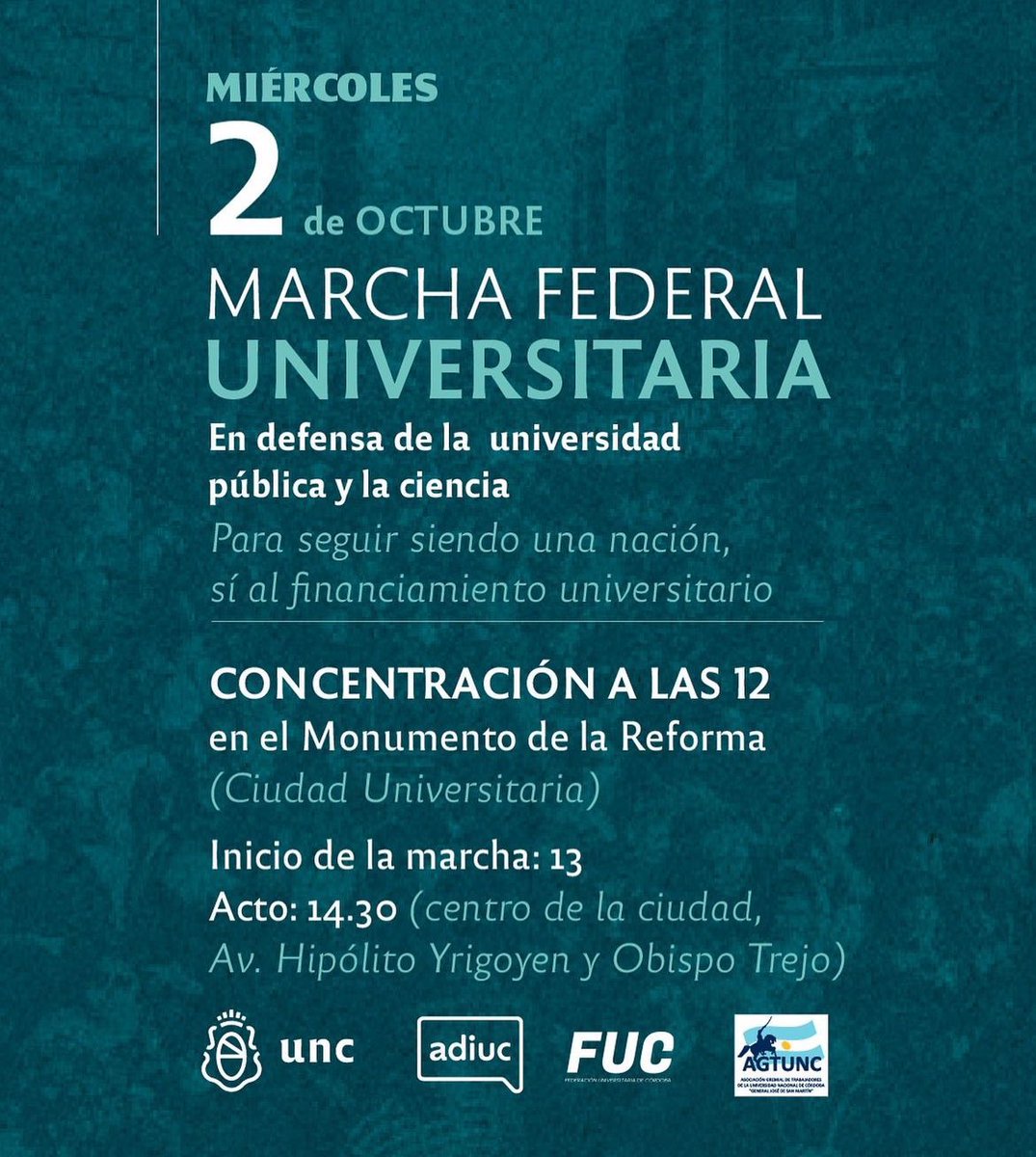 Ciencia y Tecnología UNC tweet media