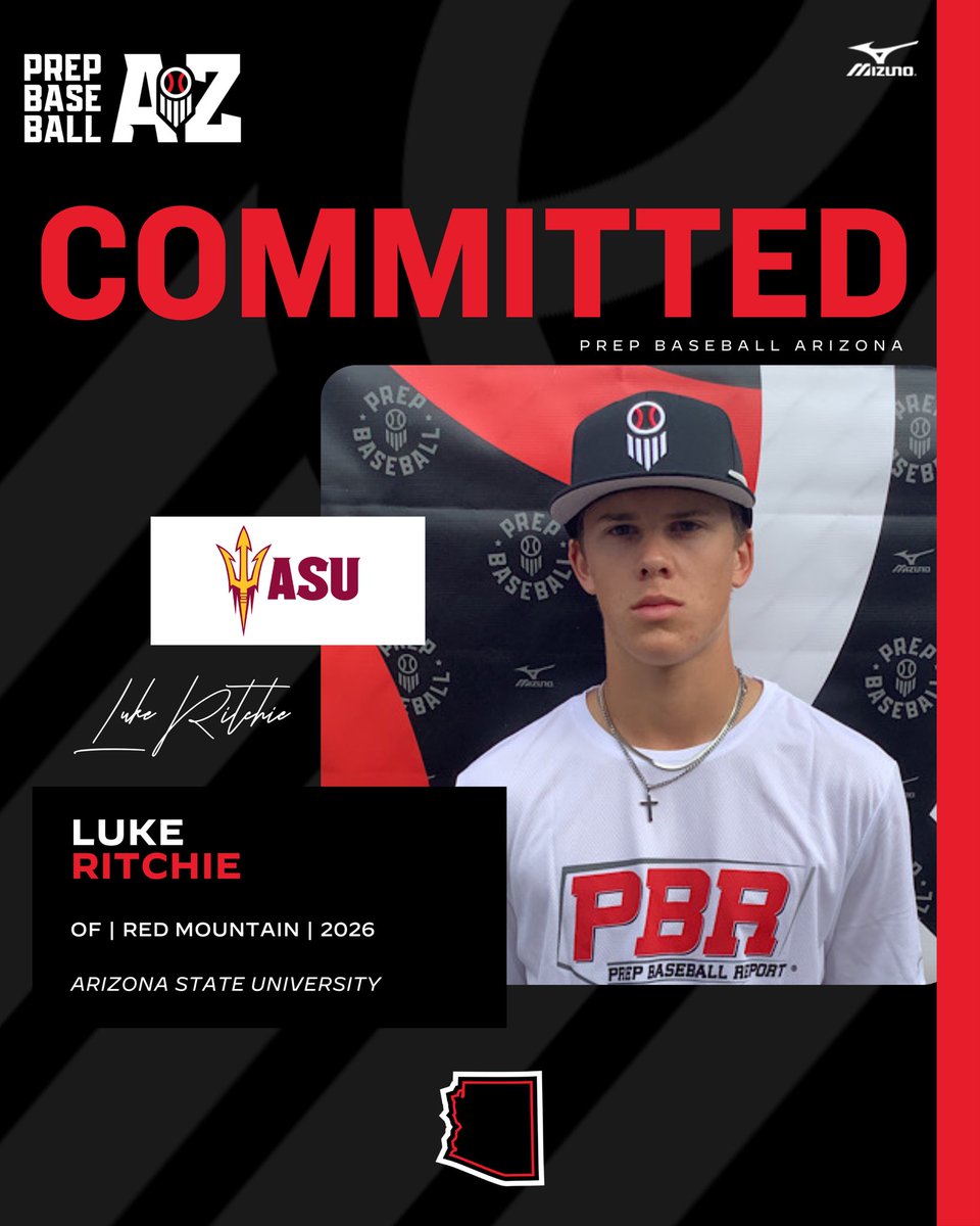 Prep Baseball Arizona (@prepbaseballaz) on Twitter photo ๐จ๐๐๐๐๐๐๐๐๐๐ ๐๐๐๐๐๐จ
'26 OF Luke Ritchie (Red Mountain) has announced his commitment to Arizona State University.
๐ค loom.ly/Bzr7pJQ | <a href="/luke_ritchie22/">Luke Ritchie</a> ๐จ๐๐๐๐๐๐๐๐๐๐ ๐๐๐๐๐๐จ
'26 OF Luke Ritchie (Red Mountain) has announced his commitment to Arizona State University.
๐ค loom.ly/Bzr7pJQ | <a href="/luke_ritchie22/">Luke Ritchie</a>
