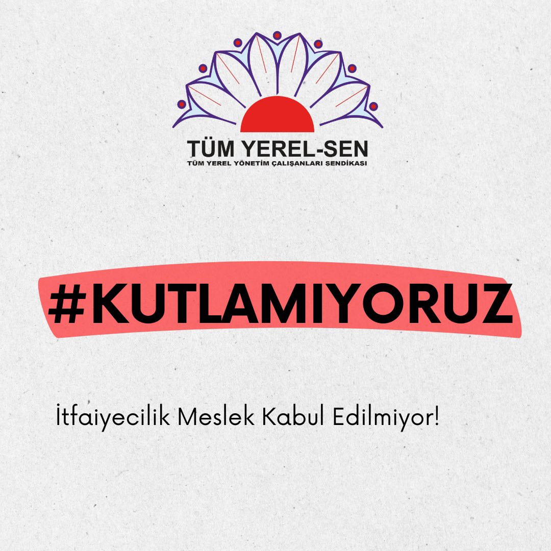 #BizimdeCanımızvar #İtfaiyedeYangınVar
#İtfaiyecilerEylemde #KUTLAMIYORUZ 
#DestekOlunMeslekOlalım
<a href="/nowtv/">NOWTV</a> <a href="/showtv/">Show TV</a> <a href="/halktvcomtr/">Halk TV</a> <a href="/startvhaber/">Star Ana Haber</a> <a href="/tele1comtr/">Tele1 TV</a> <a href="/KRTCANLI/">KRT TV</a> <a href="/haberturk/">Habertürk</a> <a href="/atv/">ATV</a> <a href="/ahaber/">A Haber</a> <a href="/ntv/">NTV</a> <a href="/szctelevizyonu/">SÖZCÜ Televizyonu</a>  <a href="/AksoyFaruk74/">Faruk AKSOY</a> <a href="/ismailsaymaz/">İsmail Saymaz</a> 
<a href="/muratagirel/">Murat AĞIREL</a> <a href="/ProfDemirtas/">Özgür Demirtaş</a>
Tumyerelsen