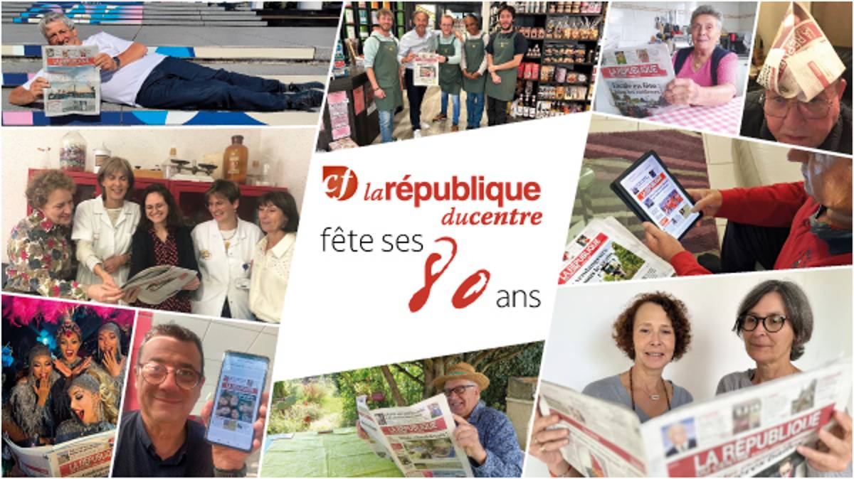 Témoignages, Unes historiques, coulisses... Ce qui vous attend dans notre cahier spécial "80 ans de La République du Centre" larep.fr/orleans-45000/…