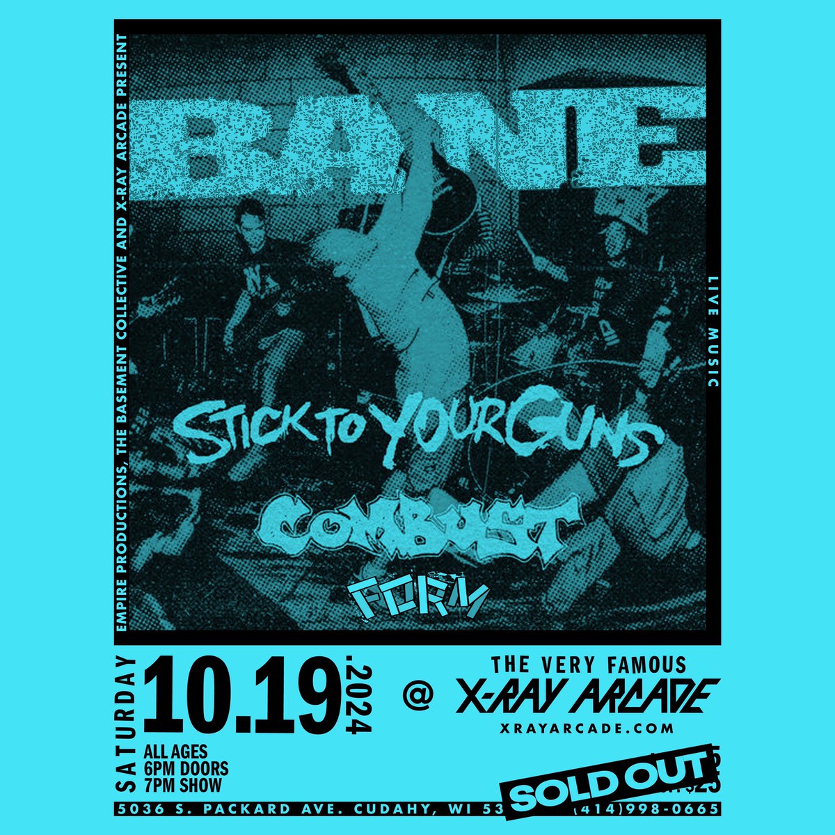 Just got added to the 10/19 Bane show at X-ray. One of my all time favorite hardcore bands.
