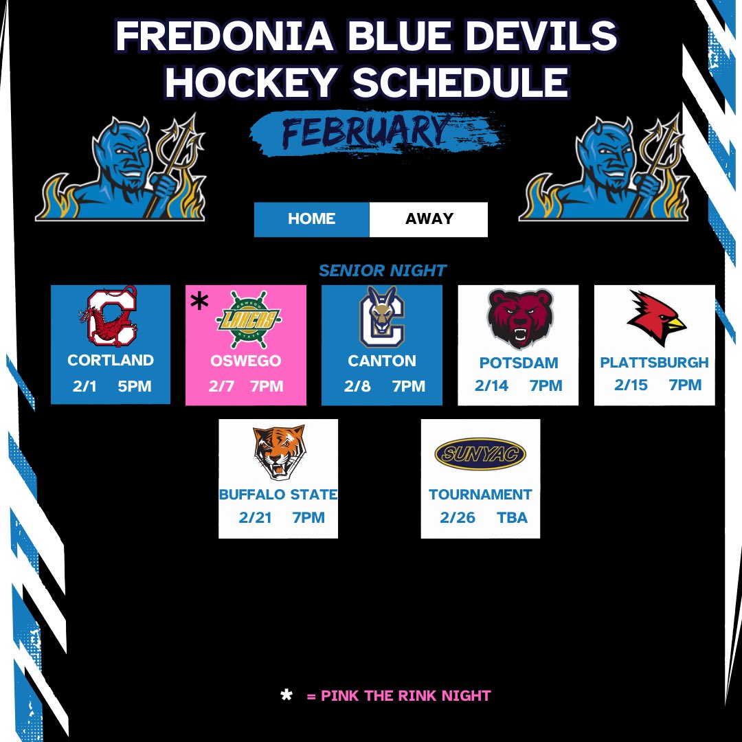 Fredonia Mens Ice Hockey tweet media