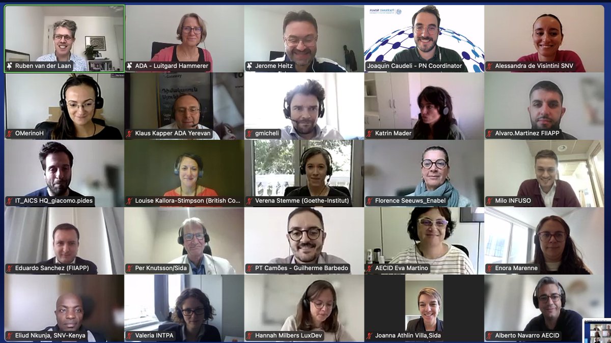 Practitioners_'s tweet photo. 🌍🌐 Today, over 60 #PN practitioners from around the world joined us for a productive online consultation!

🔎 We explored challenges faced by in-country teams and 💬 discussed how to improve European development cooperation. 

🙏 Thanks to all! #PNRetreat2024 #PNKnowledge https://t.co/Zj0Ckb04oo
