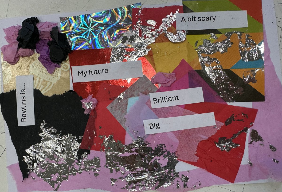 RawCreativity's tweet image. Come and see Art in G13 and create a postcard with your feelings about @RawlinsAcademy - we can’t wait to meet you!