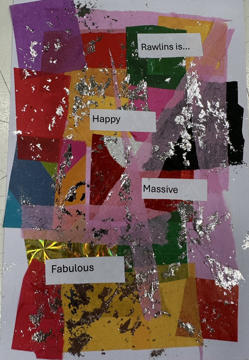 RawCreativity's tweet image. Come and see Art in G13 and create a postcard with your feelings about @RawlinsAcademy - we can’t wait to meet you!