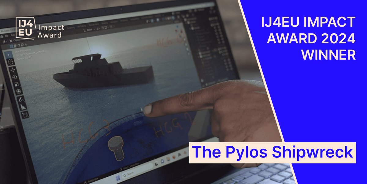 And the last, but definetely not least, #IJ4EU Impact Award 2024 winner is "The Pylos Shipwreck" 👏

We congratulate the team of journalists from <a href="/guardian/">The Guardian</a>, <a href="/we_are_solomon/">Solomon</a>, and <a href="/counterinv/">Forensis</a> on this absolutely brilliant project!