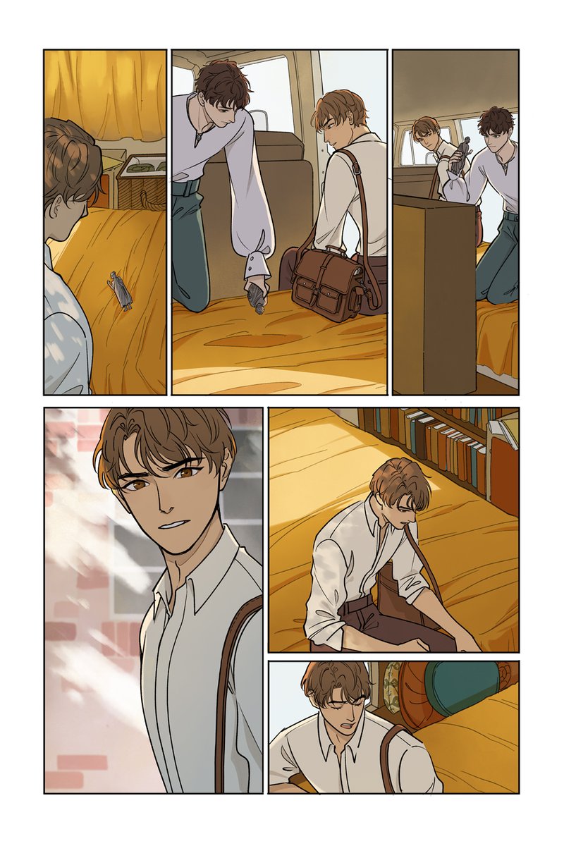 Sherwin shows his personality in today's page~
(🔗 in bio) 