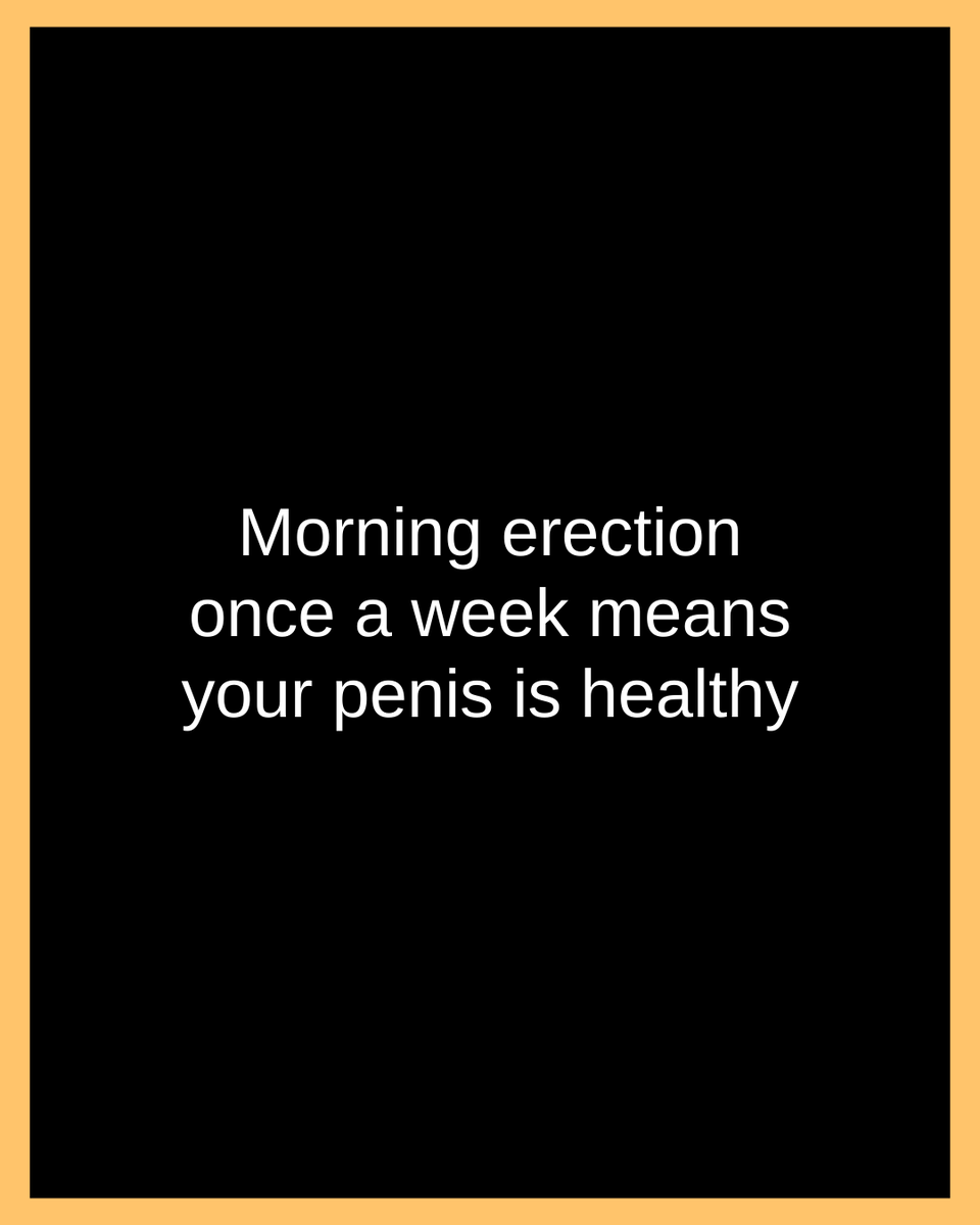 amerix's tweet photo. The establishment lowered normal sperm count from 200 million per millilitre of semen to 15 million per millilitre of semen.

Now, they are lowering the number of morning erections from daily to once per week.

All this revision is to excite weak and soy men.

Next time, they will write that it is normal not to have a morning erection.

They want you to normalize being a weak, soy man with low sperm count, low testosterone, and weak erections.

Reject. Refuse.

A man must have three erections daily:

• Morning. 

• Midday. 

• Sunset.

#BetterTogether