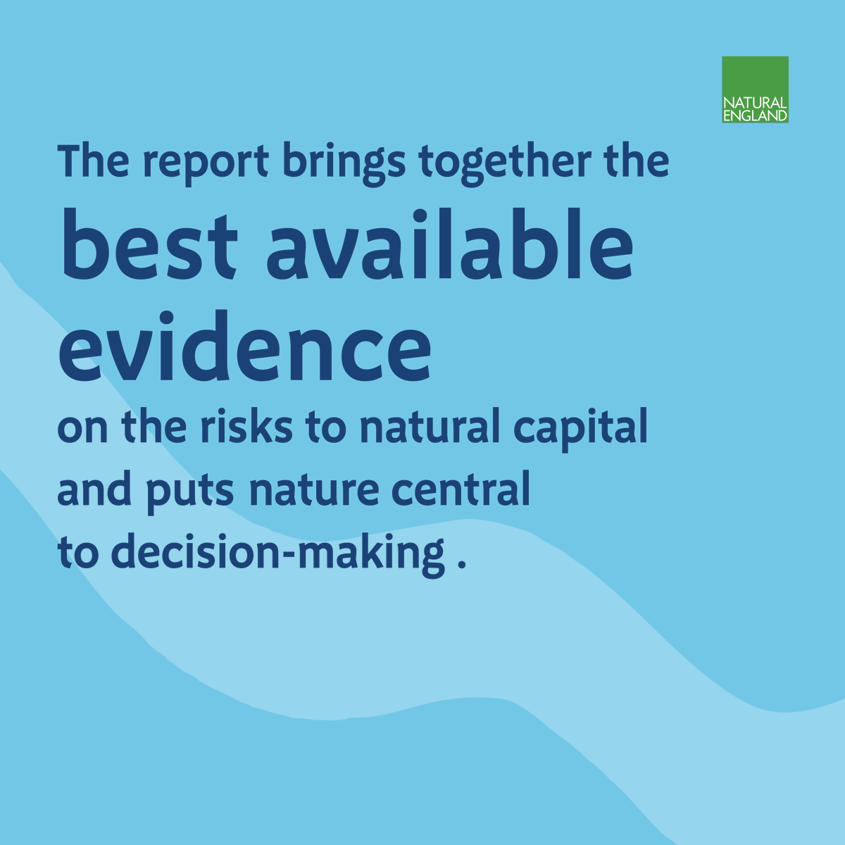 COMING SOON: The State of Natural Capital Report: for England 2024: Risks to Nature and Why it Matters. This report mobilises the best available #evidence on the state of England's #NaturalCapital into one convenient place for decision makers.