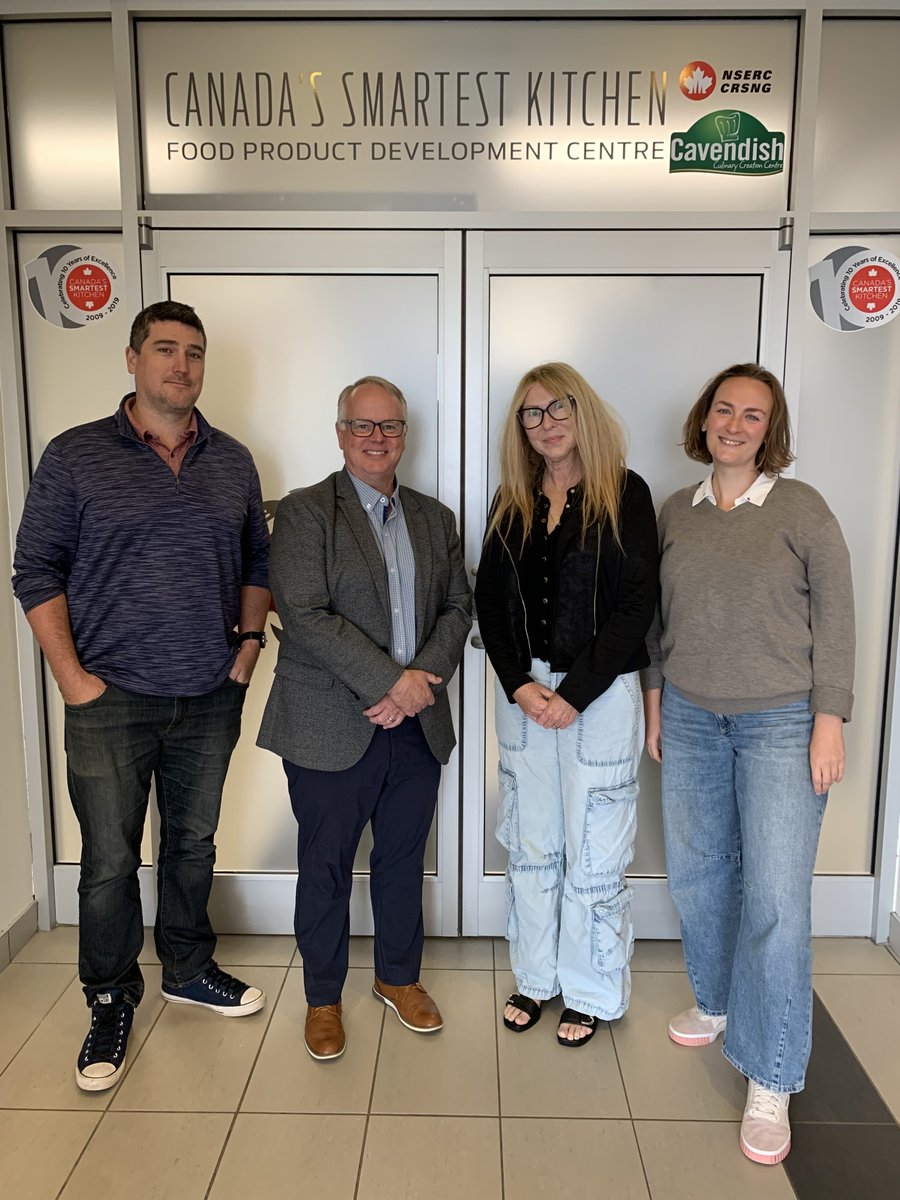 Our Director, Tim McRoberts &amp; Director of Applied Research, Shawn MacDougall, had a productive meeting with IRAP’s Industry Technology Advisors, Ronda Gosselin &amp; Varvara Satanina, discussing opportunities to support our clients &amp; industry. It was a pleasure connecting with them!