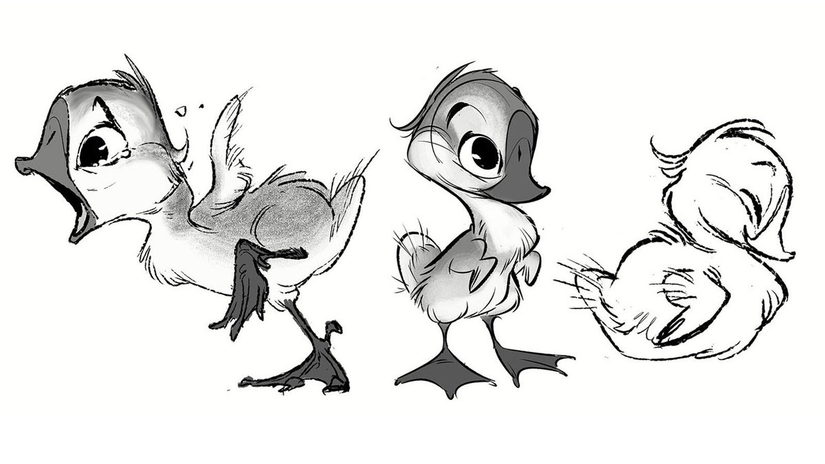 These sketches from THE WILD ROBOT are absolutely captivating, really showing the animators’ appreciation for the natural world which the film is a testament to🩵