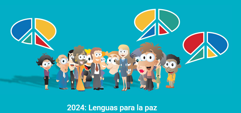 AMPREOI's tweet photo. Celebremos el #DiaEuropeoDeLasLenguas recordando la existencia de las Escuelas Oficiales de Idiomas: enseñanza pública de calidad para acercar a la ciudadanía las lenguas y lograr el #plurilingüismo que promueve el #ConsejodeEuropa @coe_esp 2024 ☮️"Lenguas para la paz"☮️ https://t.co/VSR1WqCmgV