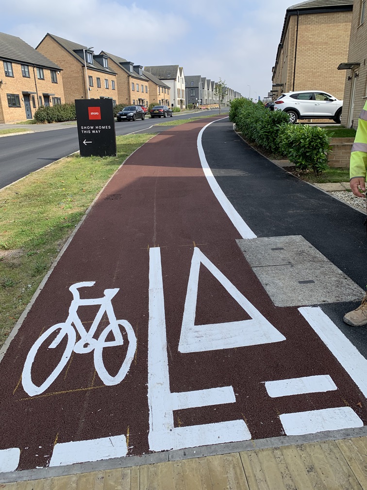 Things are progressing well on our scheme at Kingswood carrying out S278 works for <a href="/KeepmoatHomes/">Keepmoat</a> and we've now completed four of six streets to date with streets five and six nearing completion. Surfacing undertaken by Matte Black Surfacing Limited and looing great 👌