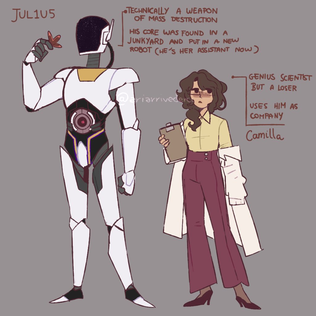 ariarrivederci2's tweet image. redesigned some old ocs :3 
Guy created for distruction gets put into a coffee machine by
#oc #originacharacter #robotoc