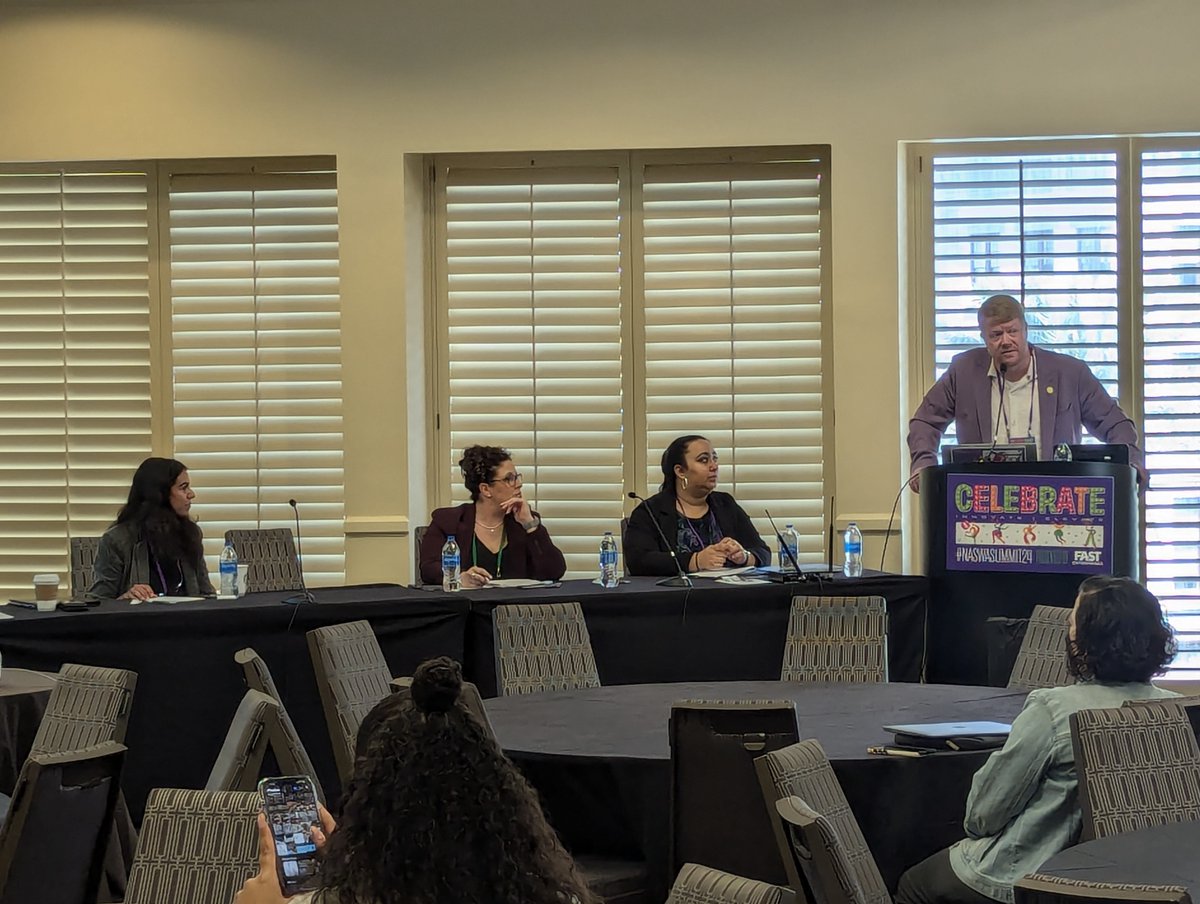 NASWAORG's tweet photo. Orchestrating Successful Short-Time Compenstation Programs: State Strategies &amp; Impacts. Razanne Chatila (AZ) moderates a panel of Grecia Staton (CA), Lars Thompson (NY) &amp; Kara Segal (UCLA).

#NASWASUMMIT24 https://t.co/BpGksp6hUN
