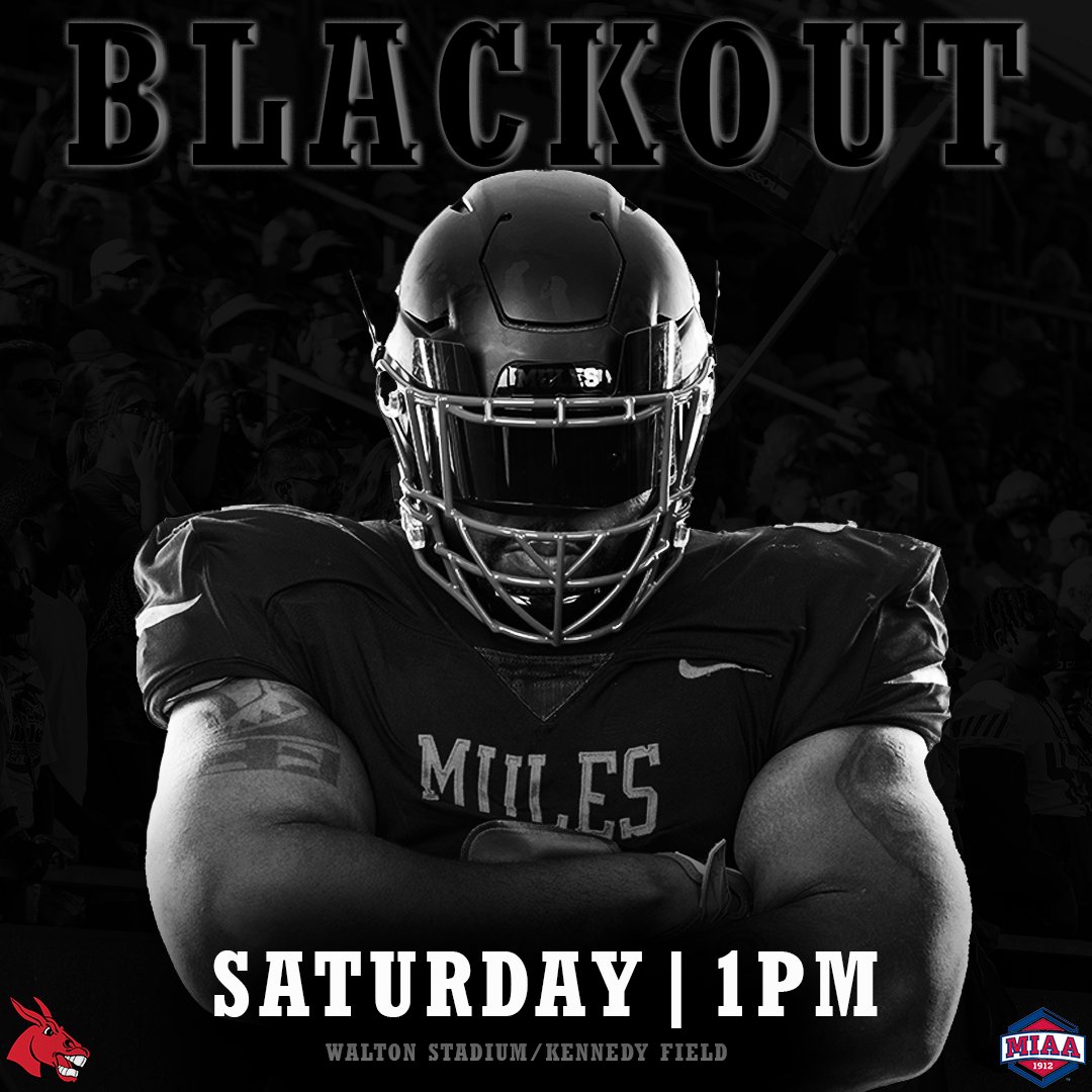 Mules are back in BLACK <a href="/UCMFootballTeam/">Mules Football</a>