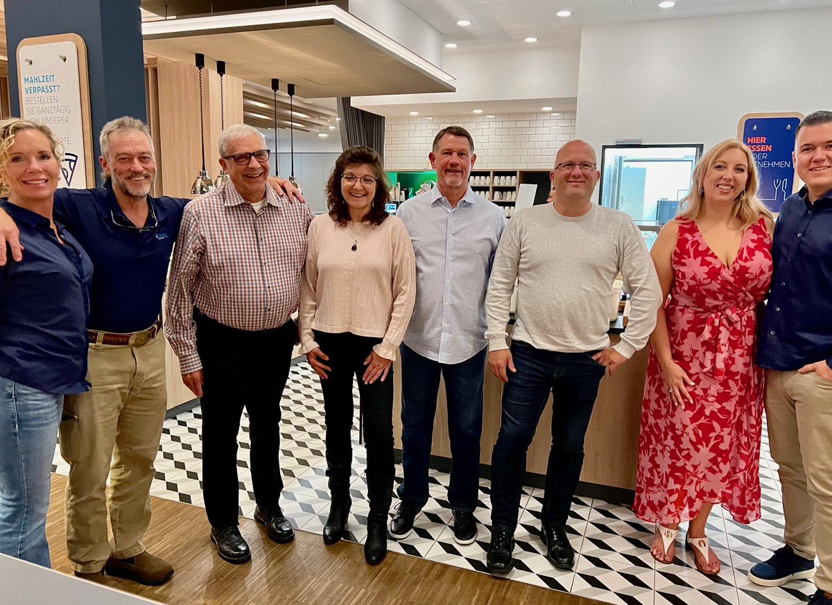 GoebelFasteners's tweet photo. Part of the @GoebelFasteners US Team traveled to DΓΌsseldorf, Germany to visit the Goebel Group headquarters for the inaugural World Riveting Congress 2024 Event that celebrates the launch of the Made in Germany blind rivet factory! βοΈπΊπ²π©πͺ
#GOGoebel #WRC2024 #FastenerNews https://t.co/jz6rXLz1Zj