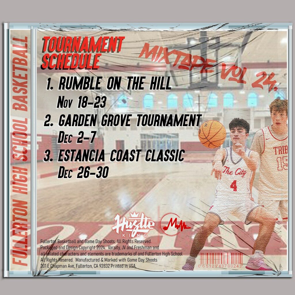 Fullerton High School Basketball tweet media