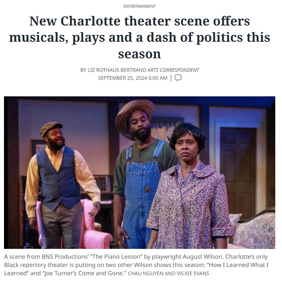 CTCharlotte's tweet photo. We’re in the Charlotte Observer! Check out Liz Rothaus Bertrand's article featuring School of Rock, Grace for President, and Tiara's Hat Parade. 🎸 Plus, hear from Artistic Director Adam Burke &amp; other local theaters! Read more: https://t.co/wKkfZj2e4k. 

#CTCKindnessProject https://t.co/FewaRHTtAR