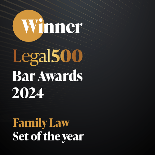 We are delighted that 1KBW was awarded Family Set of the Year 2024 at the Legal 500 UK Bar Awards on 25th September 2024.

We are grateful to everyone who has supported us throughout the past year and offer congratulations to the winners and nominees across all categories.
