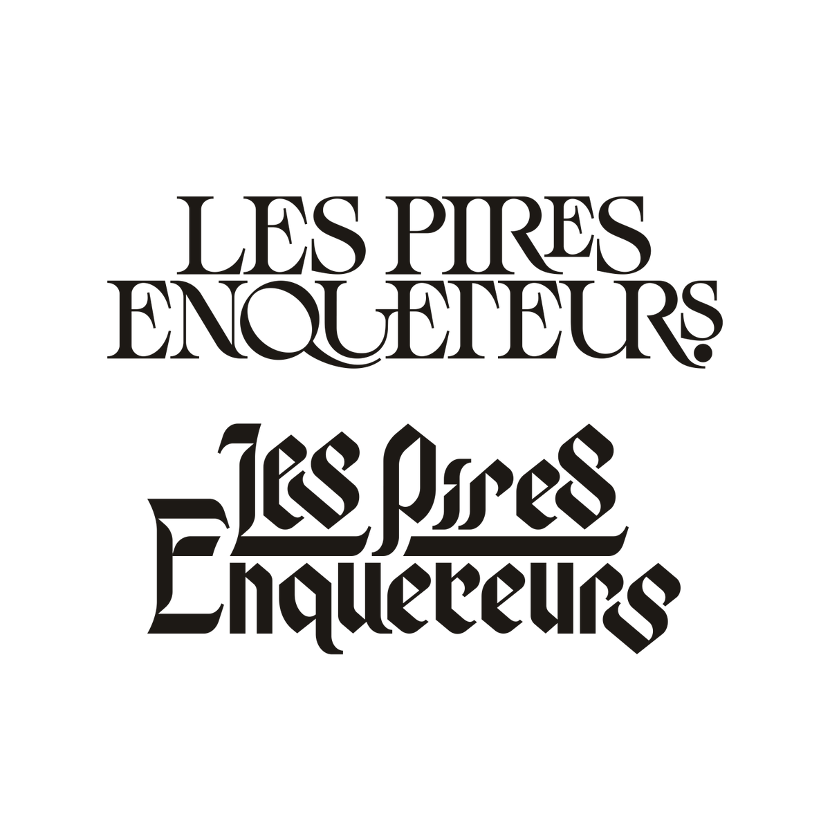 Travisuals's tweet image. Titrages « Les pires enquêteurs » pour la dernière vidéo de @Simon_Puech avec @Nato_o &amp;amp; @JoycaOff 🔍🩸