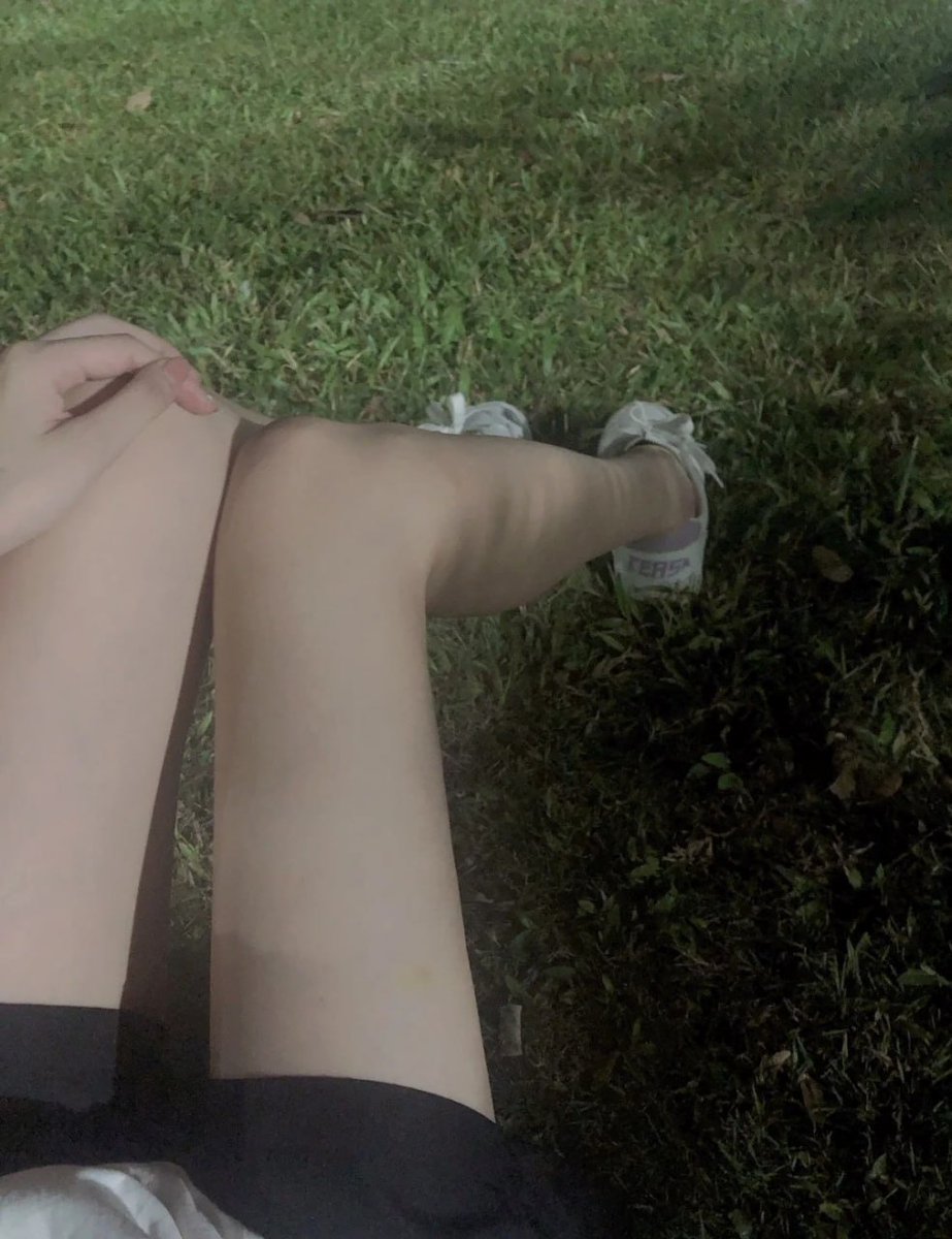 I couldn't sleep at night. I ran at night