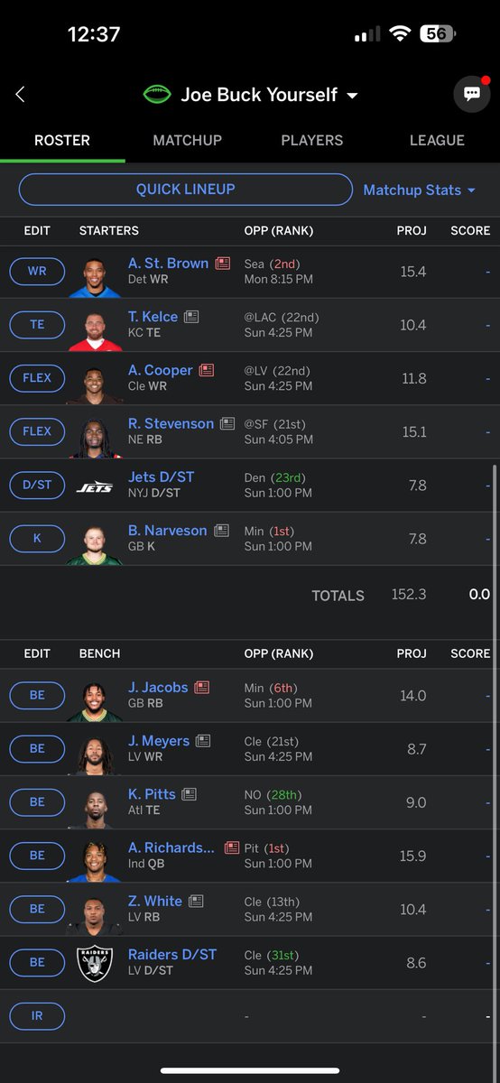 How we feeling about it this week <a href="/ZachCohenFB/">Zach Cohen</a>?