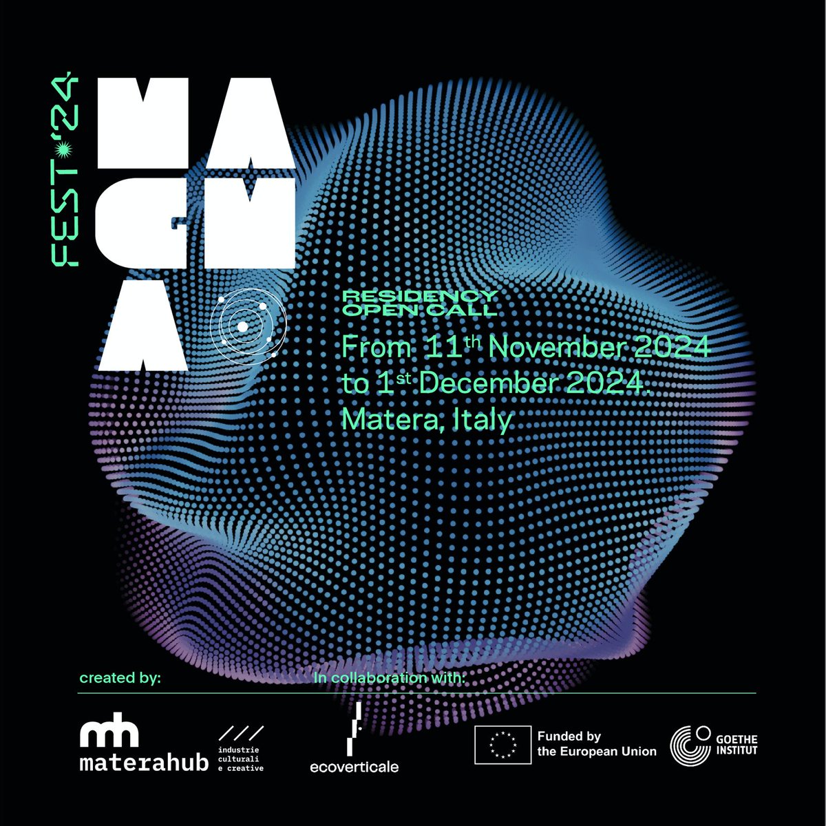📢 MAGMA Residency is a transdisciplinary artistic residency program fostering an inclusive, collective vision for the city’s future.
🔴 𝘀𝗲𝗻𝗱 𝘆𝗼𝘂𝗿 𝗮𝗽𝗽𝗹𝗶𝗰𝗮𝘁𝗶𝗼𝗻 𝗯𝘆 𝗦𝗲𝗽𝘁 𝟮𝟳
▶︎  materahub.com/magma-residenc…
The residency is in collaboration with @Ecoverticale
