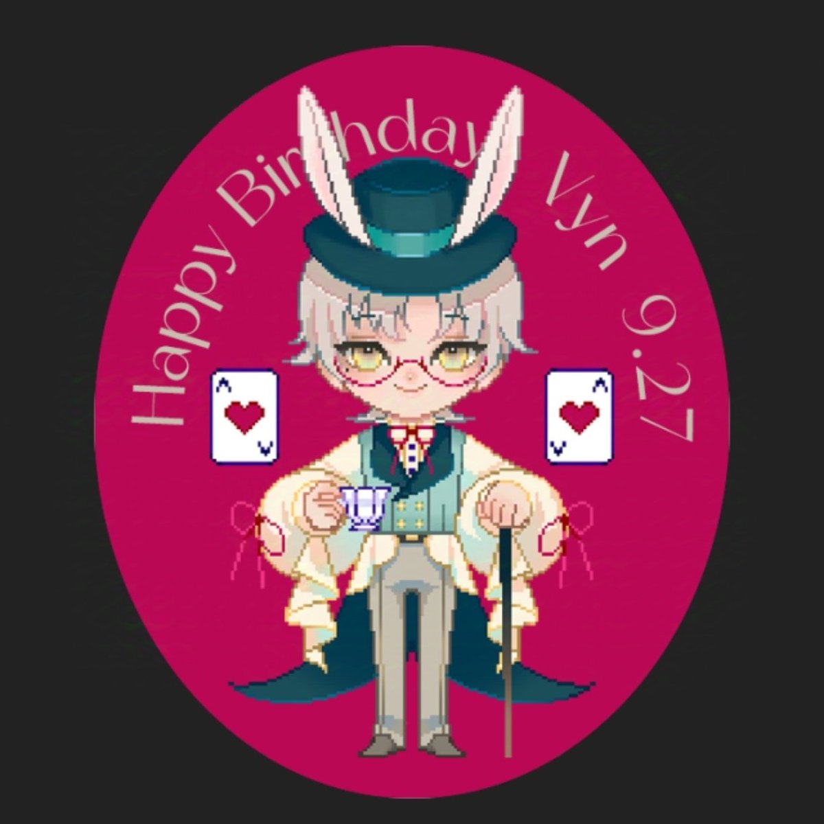 keylune_'s tweet photo. HBD to my fave psychiatrist with 2 doctorate degrees, Vyn 🥺🎂🍾✨

#TearsOfThemis
#未定事件簿
#VynRichter https://t.co/mzA6SLc3Ty