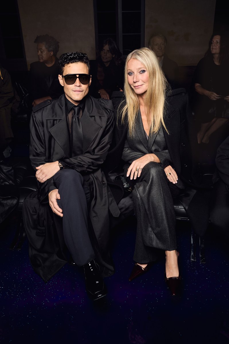 Show Guests
Women's Summer 25
by Anthony Vaccarello

Rami Malek &amp; Gwyneth Paltrow

#YSL #YvesSaintLaurent #SaintLaurent #RamiMalek #GwynethPaltrow