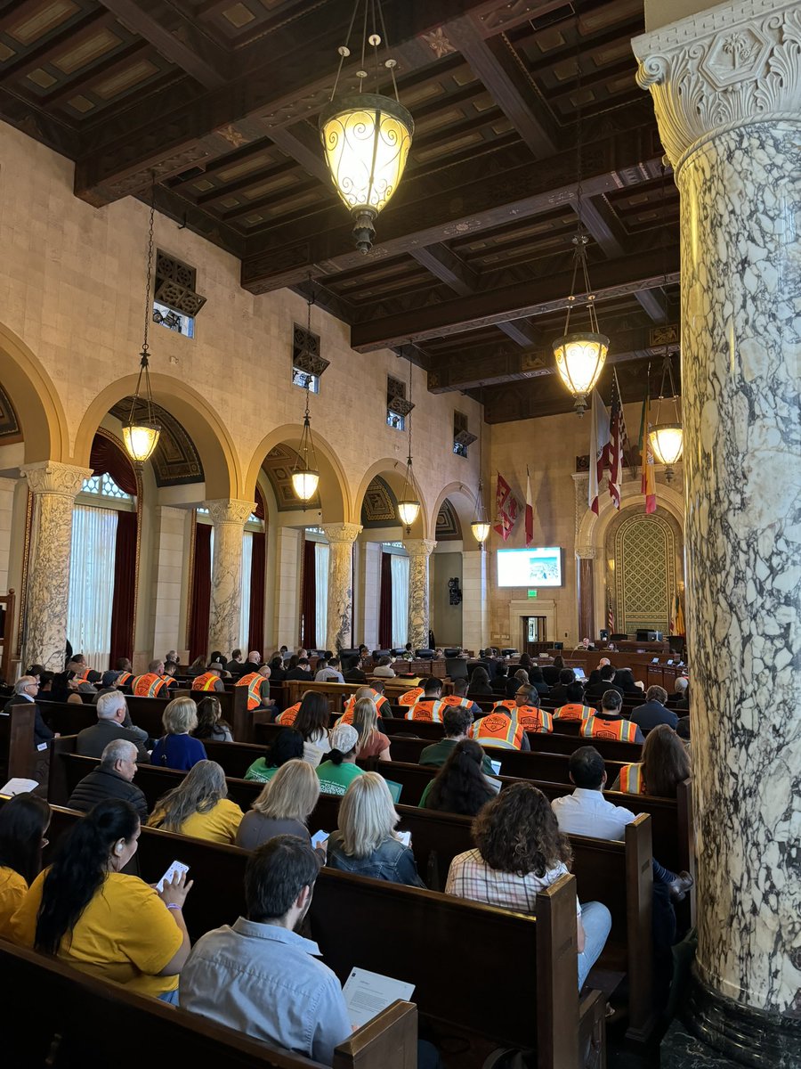 violetflocks's tweet image. Carpenters at CPC to say: (1) the city’s own analysis shows the OC program is not feasible for over 90% of OC parcels, (2) labor standards in SB4 should not be stripped away in LA, and (3) we did the math to propose a financially feasible new OC labor-housing incentive policy 💪