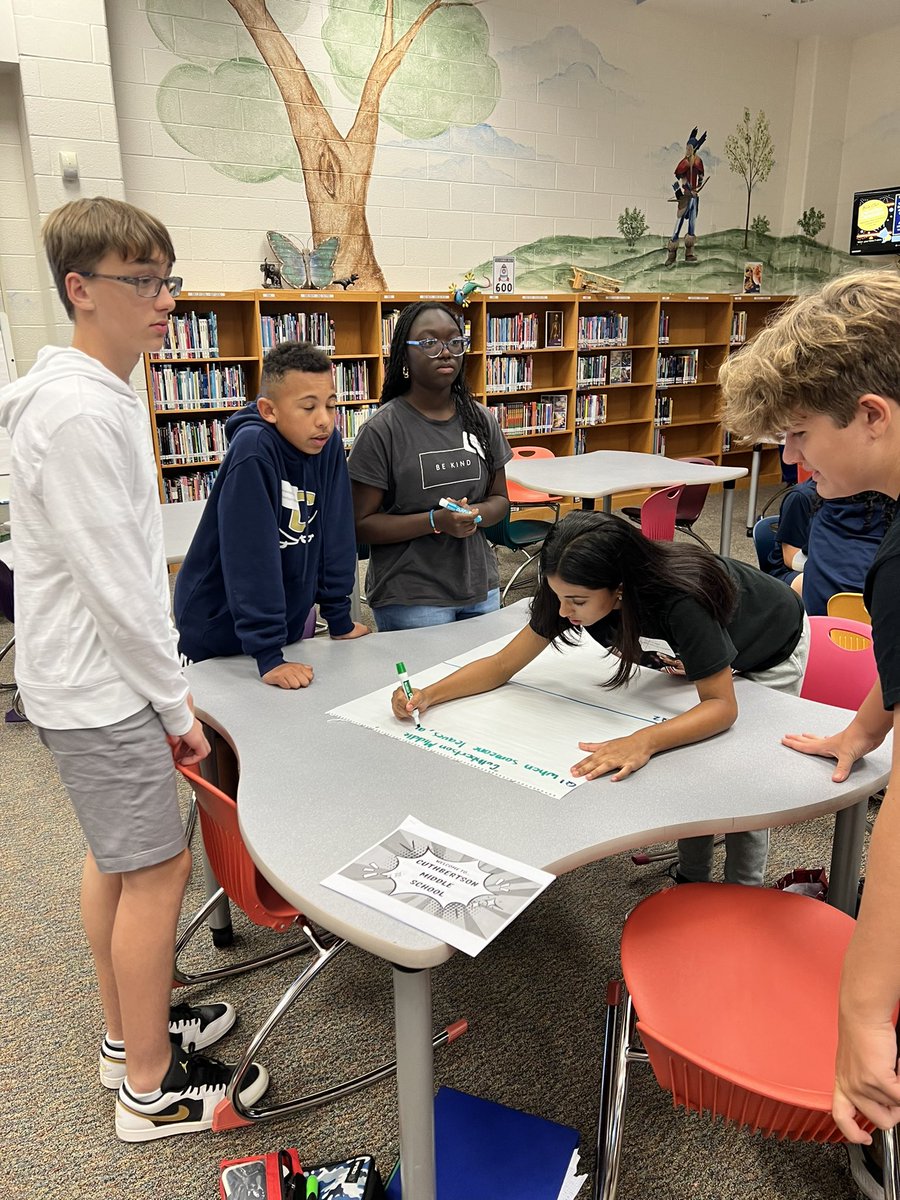 AGHoulihan's tweet image. Our 1st @UCPSNC Middle School Advisory Council Meeting was phenomenal today! Thank you to these awesome student leaders who engaged in a great discussion about all things safety across #TeamUCPS! #BeTheBest @UMatterinUCPS 👏💯