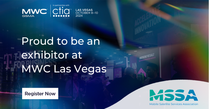 mss_association's tweet image. Thrilled to exhibit at #MWC Las Vegas! 🎉 Join us at Booth 1537 to learn how we're advancing global #MobileConnectivity with #D2D &amp;amp; #IoT services by integrating #satellite &amp;amp; terrestrial networks. 📡📲
Meet reps from member organizations @viasat  &amp;amp; @TerranOrbital - let's connect!